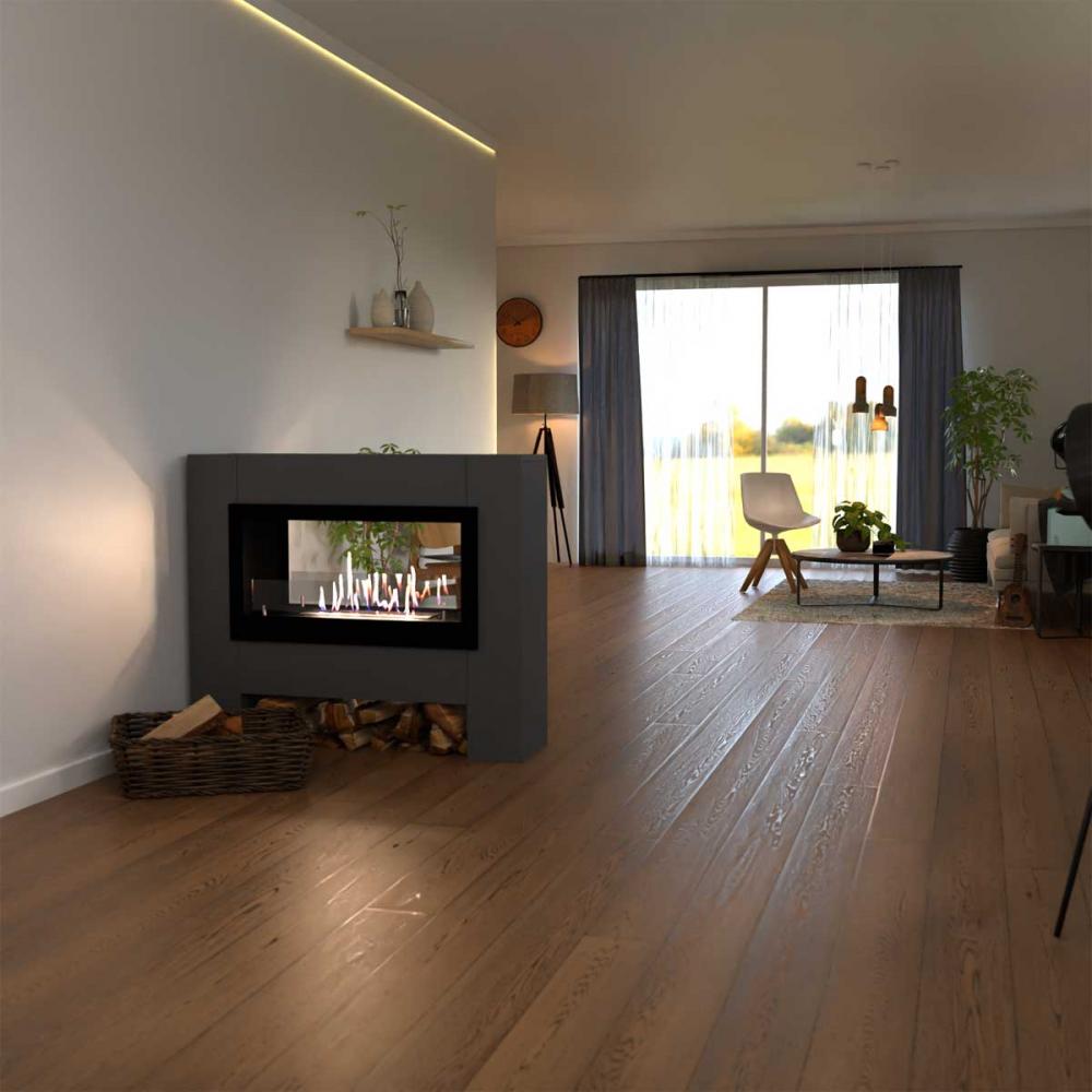 Glowfire ethanol fireplace Harstad